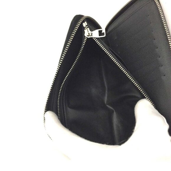 723220AA Louis Vuitton Wallet Long Ardoise Taiga Leather - Picture 6 of 9